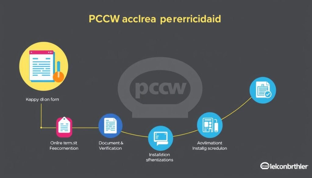 PCCW寬頻申請流程 PCCW寬頻申請流程