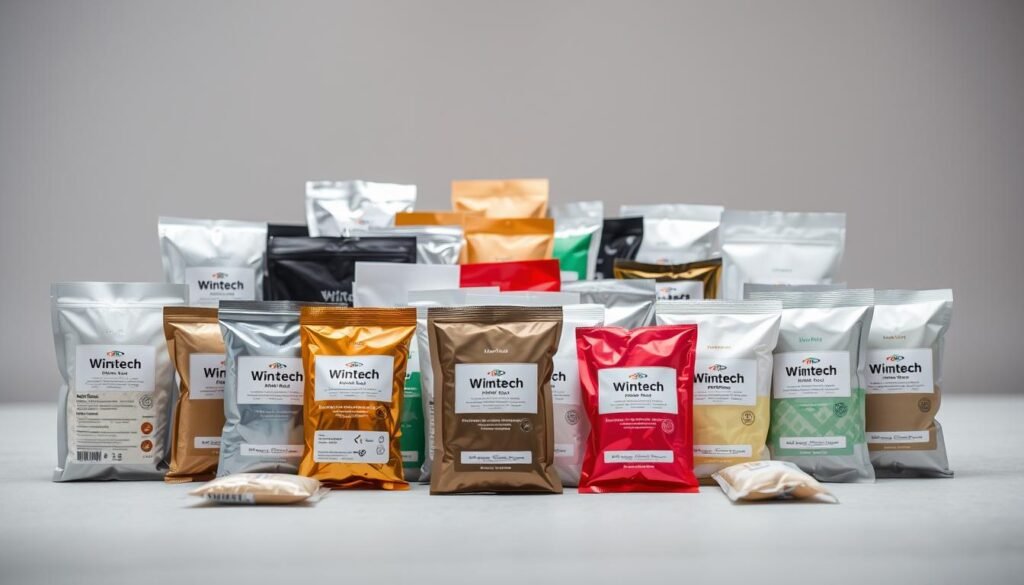 sachet packaging types